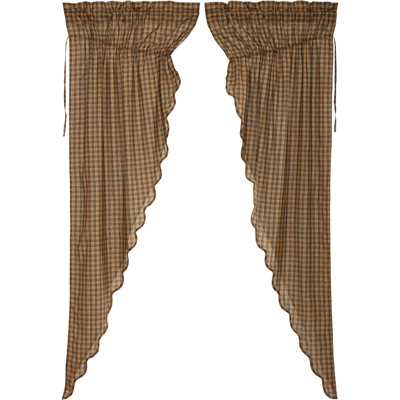 Mcknight Cotton Blend Room Darkening Curtain Pair