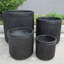 Vintage Ribbed Handmade Pot Planter-39266300