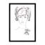 Iris Portrait - Picture Frame Print