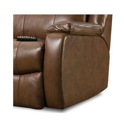 Fauteuil inclinable en cuir Hercules