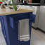 Chariot de cuisine 52,7 po en bois massif-1804646997