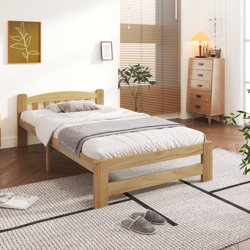 Solid Wood Bed