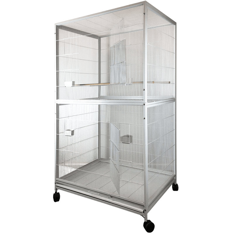 4040FL Macaw Flight Cage Platinum, Platine