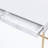 Makeup Desk With metal legs and two drawers-448302503