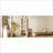 Cabinets | Snow White Farmhouse Freestanding | 75.25'' Tall | Tempered Glass Door | Double-Action | MDF | Living Room