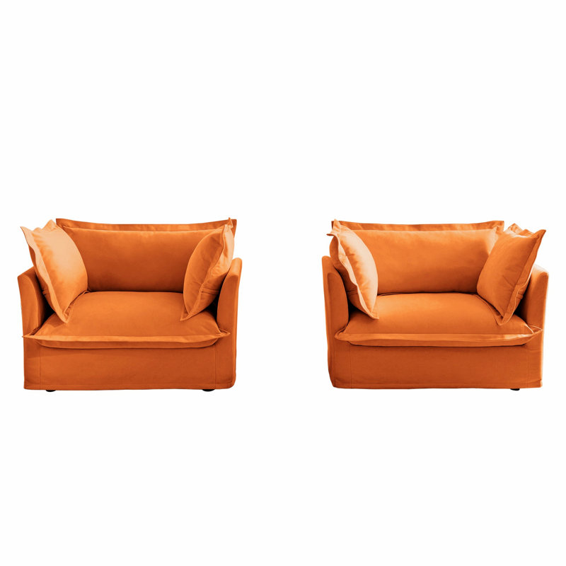Ensemble de 2 fauteuils, fauteuil d'appoint pour le salon