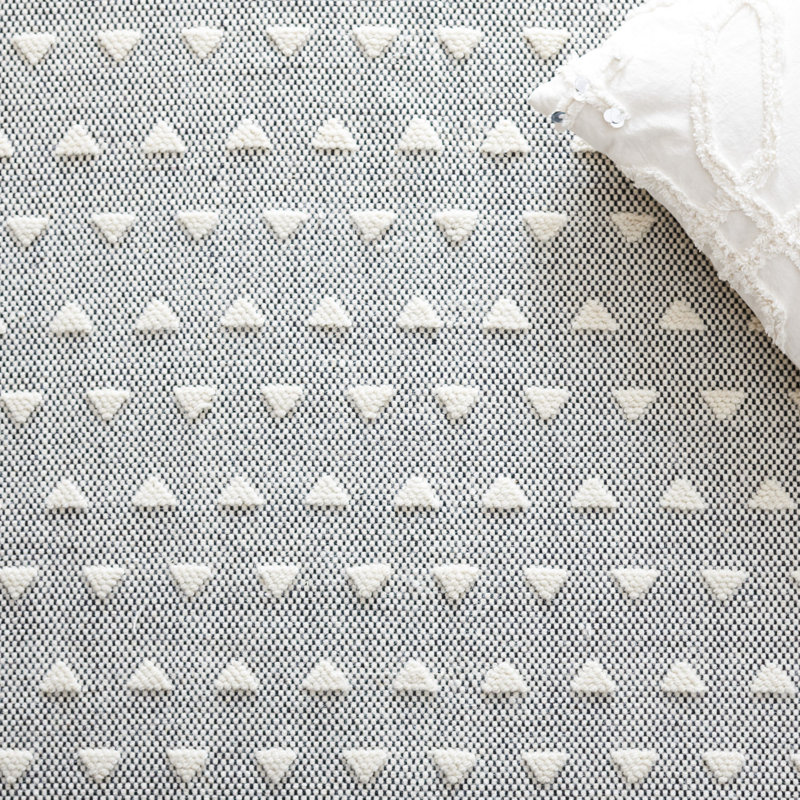 Tapis marocain en laine / coton tissé à plat marocain noir / ivoire, Tapis de couloir 2 pi 3 po x 8 pi