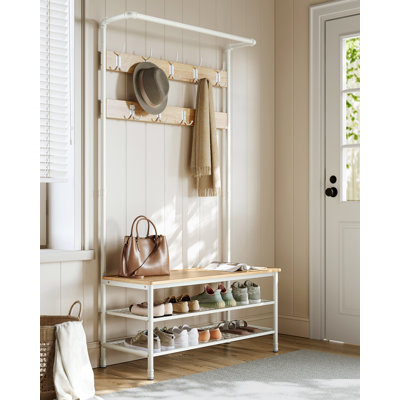 Alora Hall Tree 100cm Wide with Bench and Shoe Storage