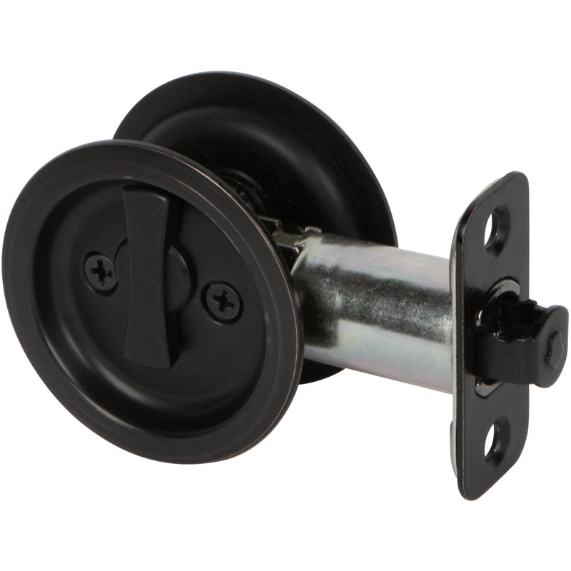 Quincaillerie pour porte d'intimité, Noir