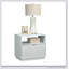 Table de chevet avec tablette ouverte Coastal