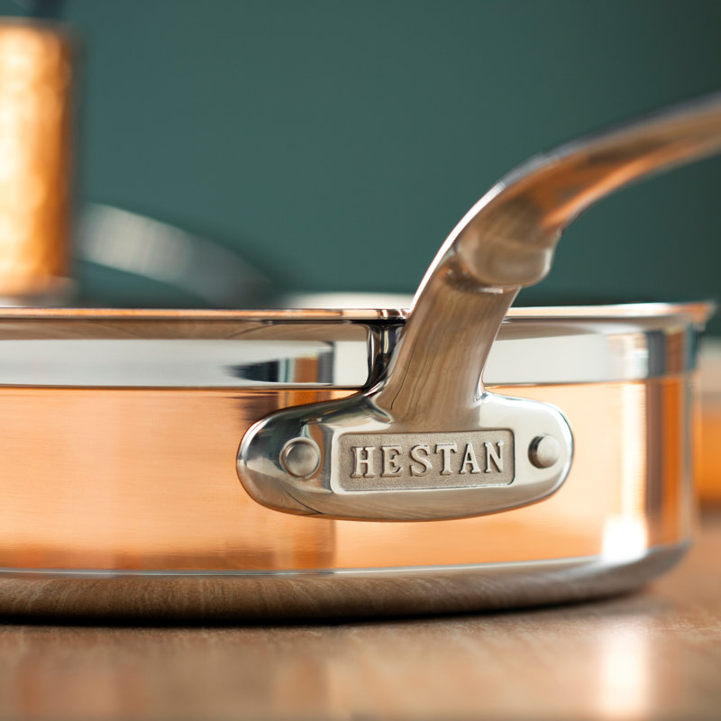 Sauteuse Hestan CopperBond 3,5 pte avec poignée