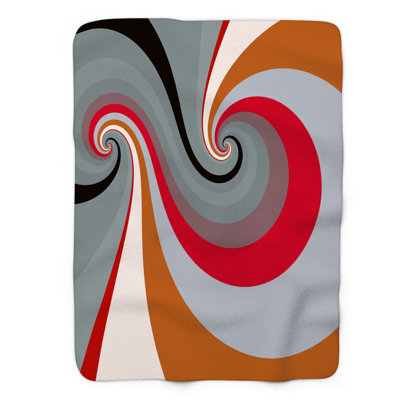 Motif Groovy - 1 pièce Sherpa Premium