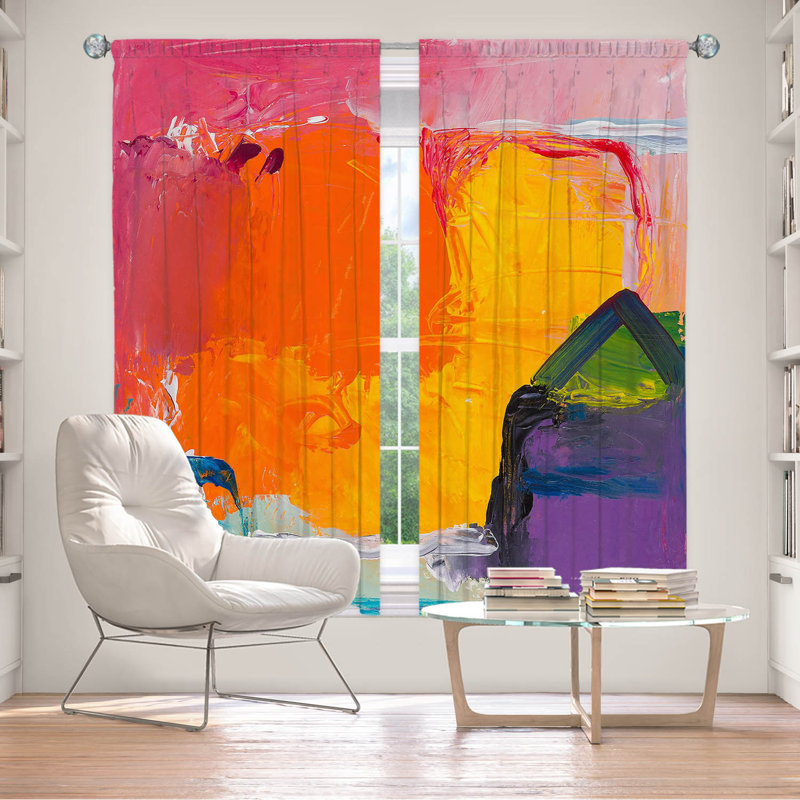 Delaini Room Darkening Curtains / Drapes Pair, 40" W x 82" L