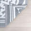 Tapis intérieur / extérieur gris / blanc Niantic-1386513104