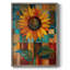 Reproduction encadrée FLORAL Series CDLxxxi - bois massif-1344922546