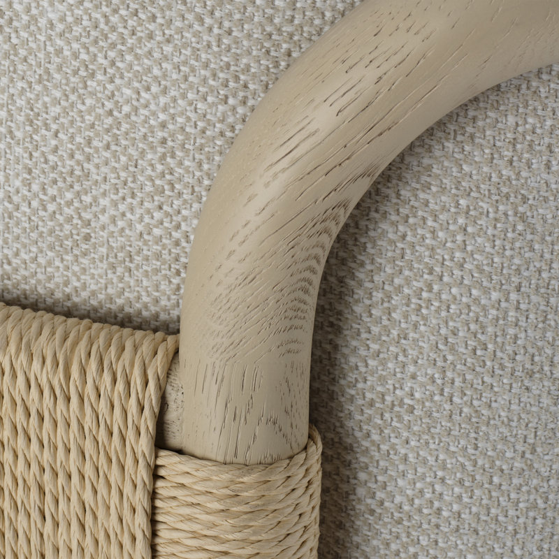 Tabouret de bar Tether, chêne clair, Chêne pâle