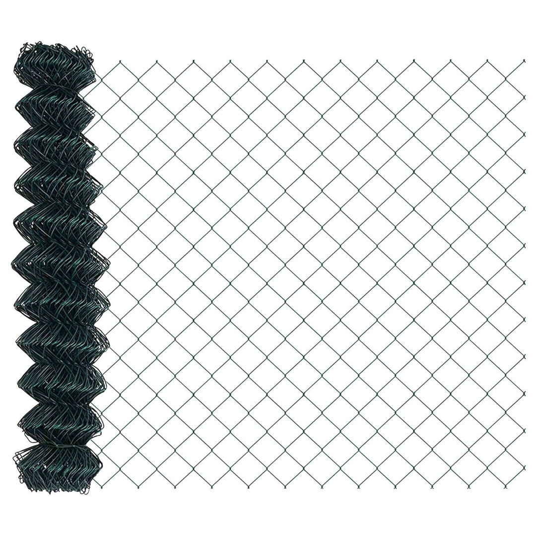 Vidaxl Chain Link Fence Steel