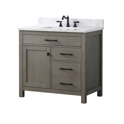 Ajiya 36" Single Bathroom Vanity Set