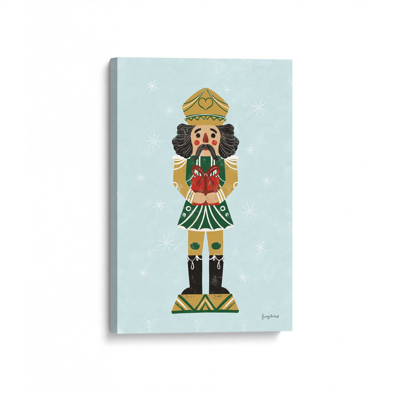 «Holiday Nutcracker II», reproduction sur toile, Toile tendue, H 36 po x l 24 po x P 1,25 po