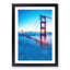 Mist over the Golden Gate Bridge - Picture Frame Graphic Art Print-55733535-55733538