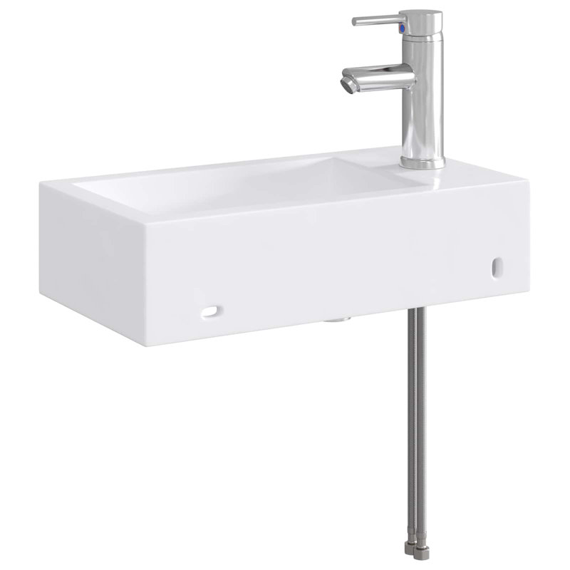 Belfry Bathroom 255mm W Metal Sink, Chrome