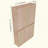 36" Bathroom Side Cabinet,6-Soft Close Doors,Float Mounting Design