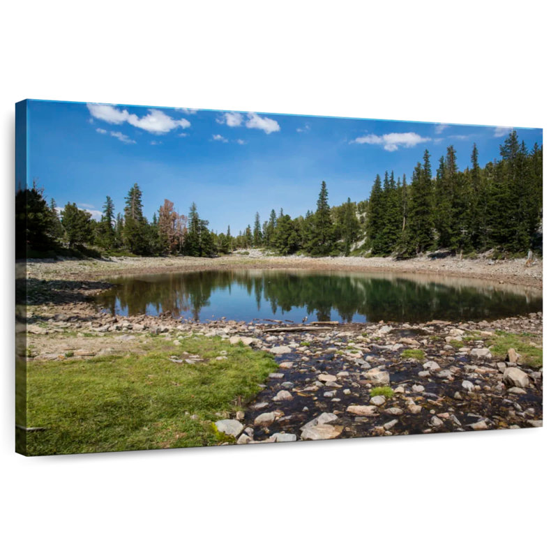 Paysage du Grand Bassin, 32" H x 48" W