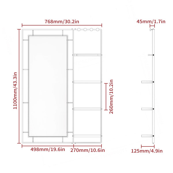 Dimensions du produit