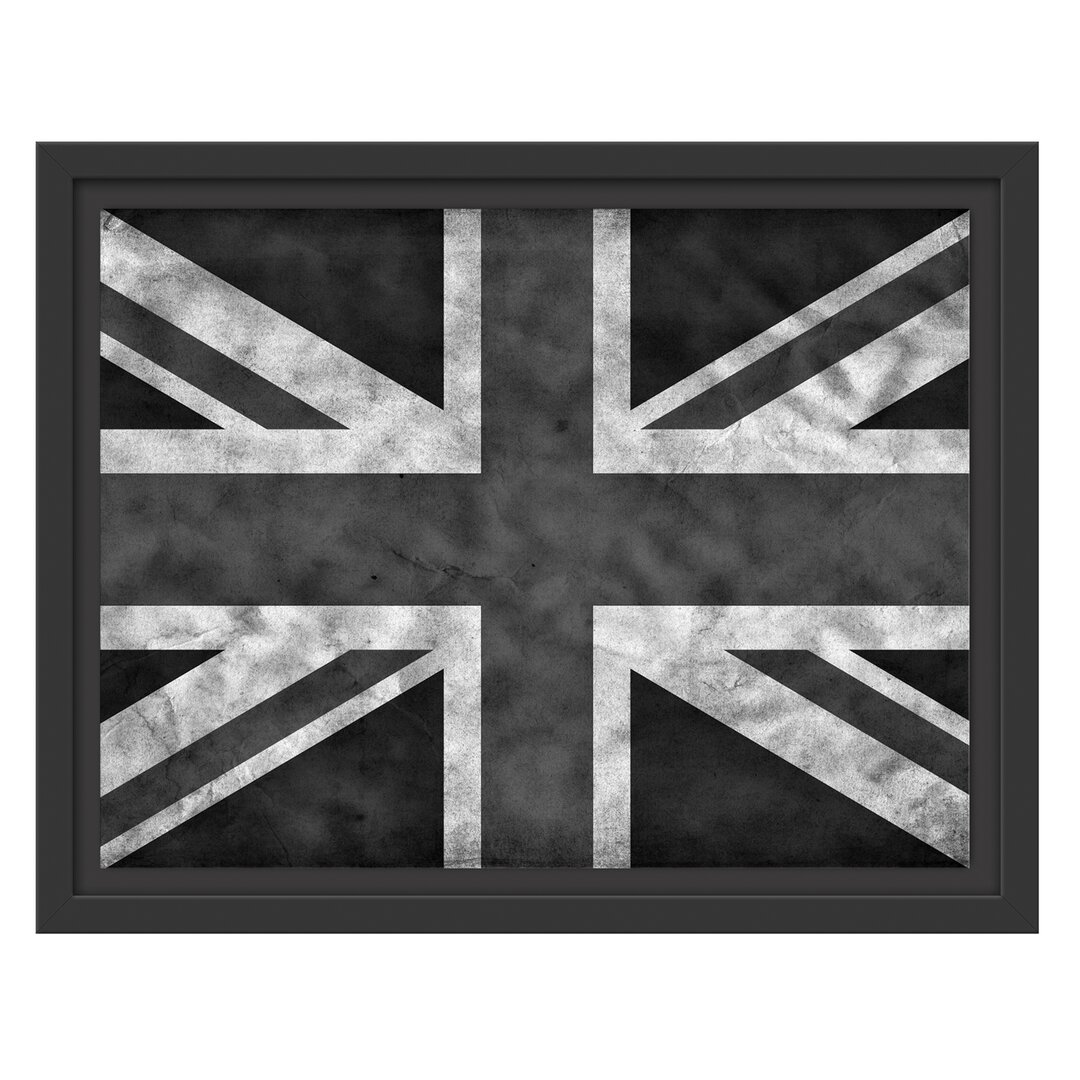 Gerahmtes Wandbild Großbritannien Flagge