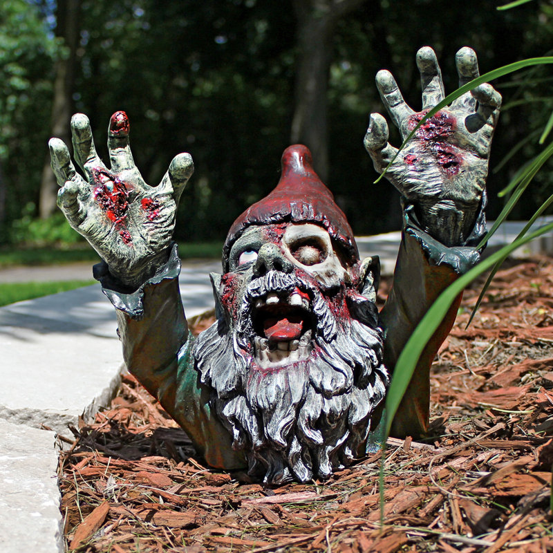 Statue gnome zombie Gnombie