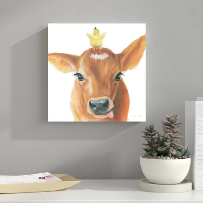 «Farm Friends III» par Myles Sullivan - reproduction d'art sur toile tendue