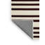 Machine Washable Horizontal Stripes Beige Area Rug-598888726