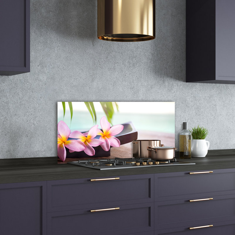 50cm W x 100cm L Glass Peel and Stick Panel
