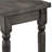 Weathered  Dining Bench With Turned Legs