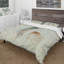 Ensemble de housse de couette en plumes naturel sur bois i campagne-38758705