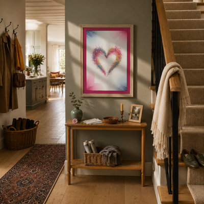 Dissolving Heart Modern - Print