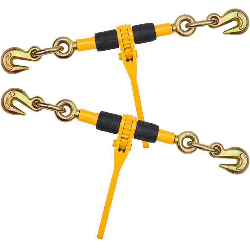 Ensemble de 2 attaches à chaîne à cliquet 1/4 "-5/16" 2600 lb