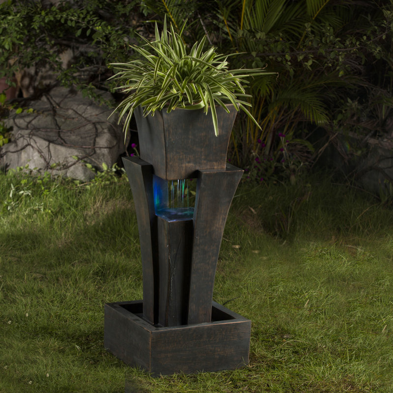 Palazzo Sasso Indoor Outdoor Column Fountain