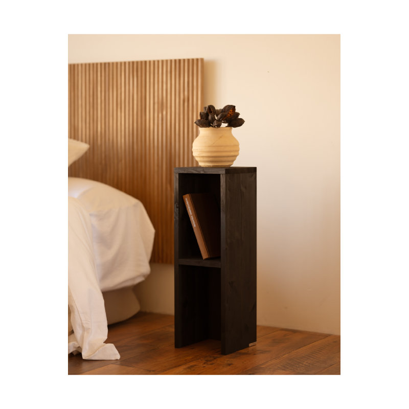 Lina Nightstand, Black