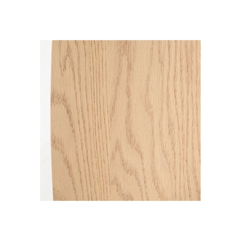 Table basse simple en bois massif, H 13 po x L 39 po x l 39 po , Naturel