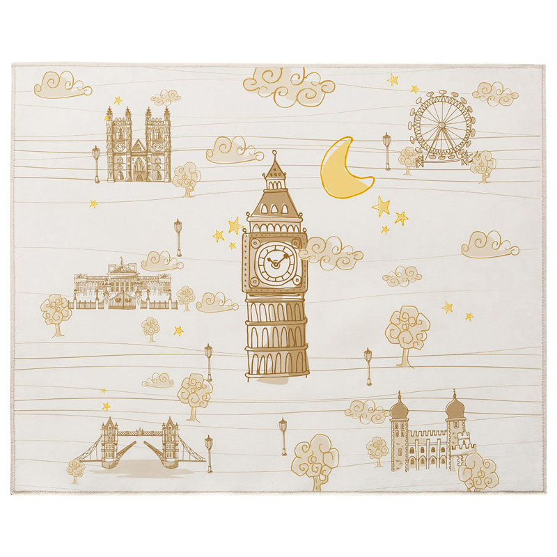 Aramis 90cm L Cotton Playmat, Beige