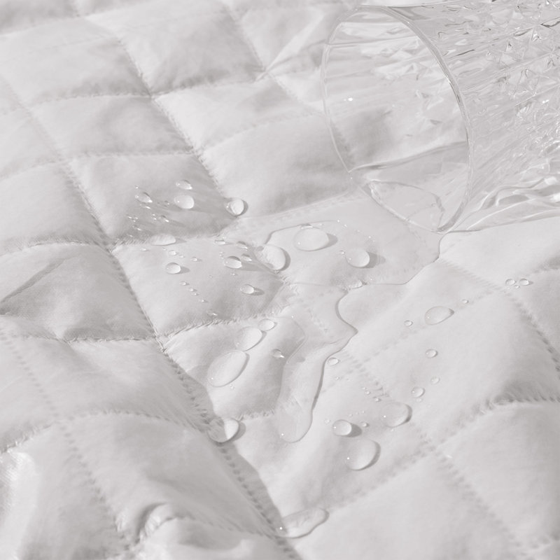 Protège-matelas matelassé imperméable Forges, Gris, Double