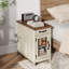Ensemble de 2 tables de bout et station de charge Callison-114543755