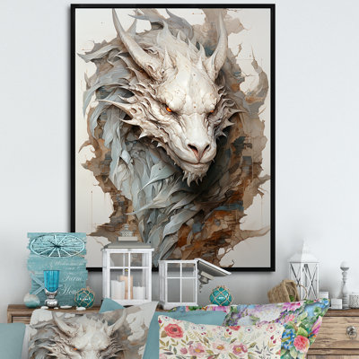 Dragon S Enchanted Realm sur impression sur toile
