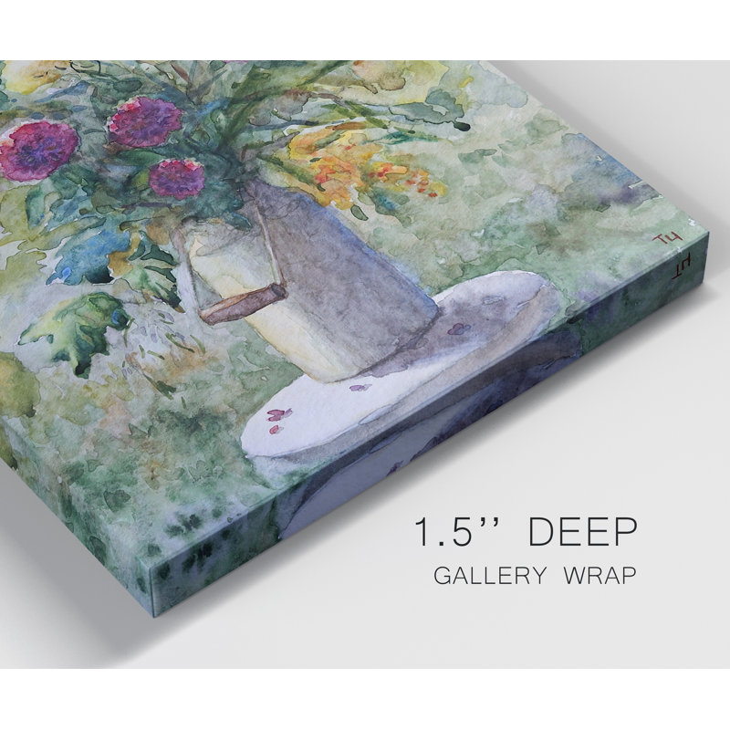 «Spring Blooms» par Tatiana Chepkasova, reproduction d'art sur toile tendue, H 40 po x l 30 po x P 1 po