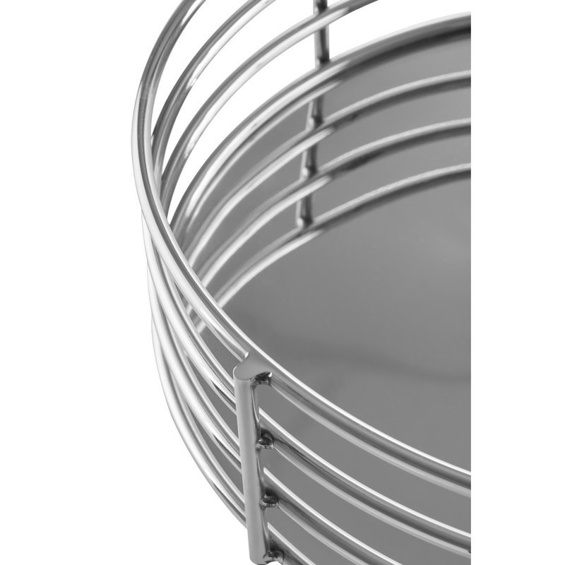 Veronika Metal Tray, Silver