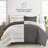 Patterned Ultra Soft 3 Piece Duvet Cover Set - Serenity-128498300-128498291
