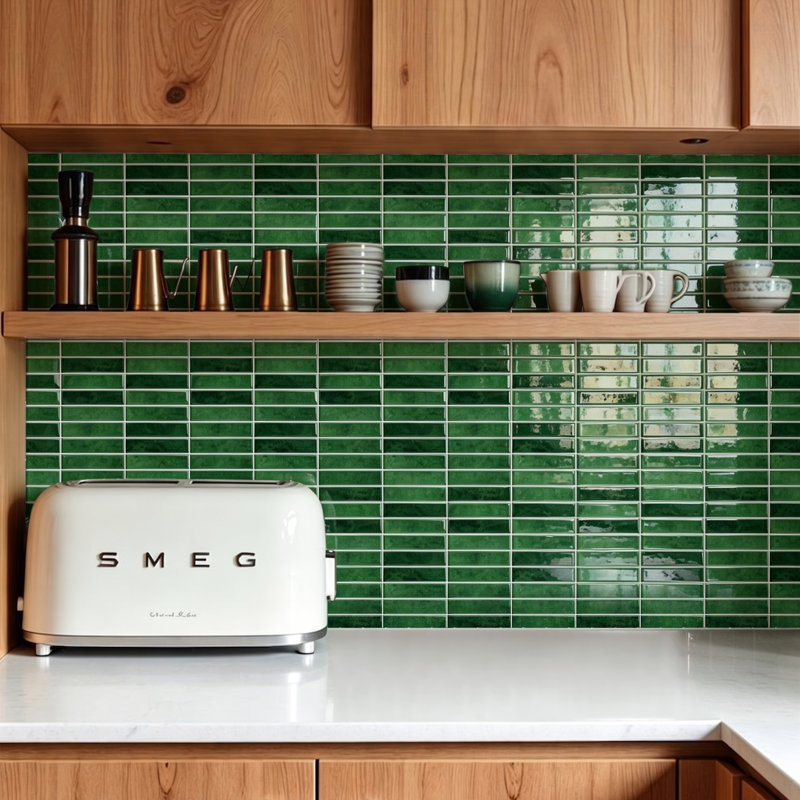 Dosseret 3D auto-adhésif 11,81 po x 11,81 po, carreaux muraux imperméables et auto-adhésifs pour cuisine et salle de bain, housse plus épaisse de 9 mm, 9,7 pi2 (ensemble de 10)