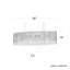 Sarella 12 Light 36in Oval Chandelier in Polished Stainless Steel with Clear Heritage Handcut Crystals-1335432849-1335432850
