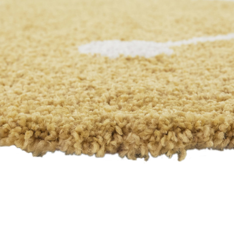 Tapis souriant à poils longs Smiley Kids
